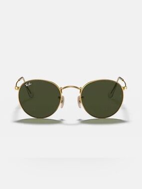 RAY-BAN Round Metal in Green Classic